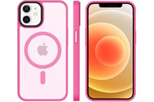 tigratigro Schutzhülle für iPhone 11 (6,1 Zoll), kompatibel mit Mag-Safe, durchscheinend, matte Textur, flexibel und schützt vor Fingerabdrücken, hautähnliche Textur (Sakura Pink)