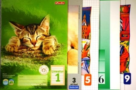 Preisvergleich Produktbild Schulheft Din A5 Lineatur 1