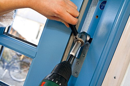 Wiha Hochleistungs-Winkelschrauber mit um 105° abgewinkeltem Kopf / Schraubendreher Adapter für schwer zugängliche Stellen / 1/4″ / 165 mm - 5