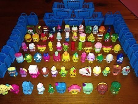 2014 - SHOPKINS FIGURES STARTER PLAYSET (Featuring 25 Different Shopkins Figures - 3 Baskets &amp; 6 Bags) by Shipodin