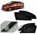 Auto Pearl - Car Zipper Magnetic Sun Shades (Set of 4 Pcs) With Free Car Air Freshener (Worth Rs. 305) For - Honda City 2017 RS.1049.00
