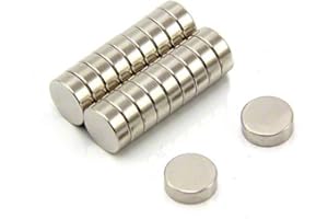 Magnetastico | Lot de 25 aimants néodymes N52 Disque 7x3 mm | Magnet de réfrigérateur Aimant neodyme pour Tableau d’Affichage Aimant puissant Permanent Magnet pour Tableau interactif Mini aimant frigo