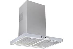 Teka Campana Decorativa da Parete da 70 cm con Motore ECOPOWER | Modello DSH 785 | Efficienza energetica A | 67-100 x 90 x 48 cm, Plastica ABS, Acciaio Inox