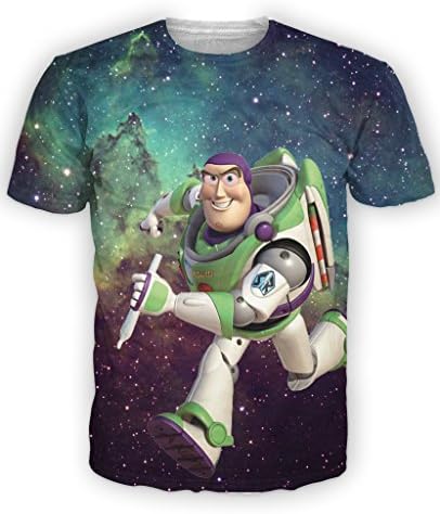RageOn Men's Buzz Lightyear T-Shirt 3X Multi