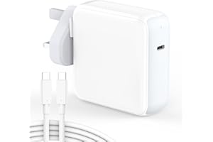 IFEART Mac Book Pro Charger - 96W USB C Mac Charger Compatible with MacBook Pro 16 15 14 13 Inch, MacBook Air 13 Inch, iPad Pro 12.9/11 Inch, Type C Fast Power Adapter with 2M MacBook Charger Cable USB C