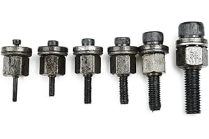 AIDNTBEO Mano Remache Tuerca Cabeza Tuercas instalación Simple Herramienta Remachadora para Tuercas M5