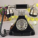 Phone Geschäfts-Antikes Telefon-Weinlese-Pyramide-Kupferne Klassische Mechanische Klingeltöne-Antike Erstklassige Überlandlinie