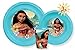 Produktbild Disney Vaiana Kinderservice mit Teller, Müslischüssel und Trinkbecher aus Kunststoff