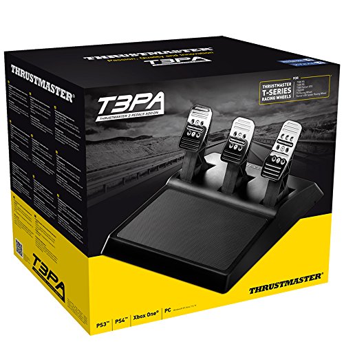 Thrustmaster T3PA PEDALS Add-on - 3 Pedales metalicos - pedales ajustables en angulo y altura
