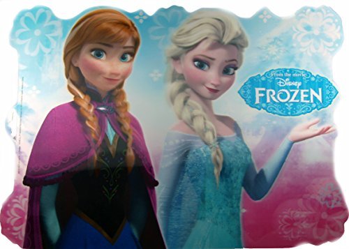 Disney Frozen Anna And Elsa Holographic 3D Dinner Placemat