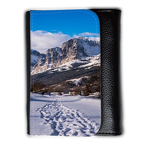 Preisvergleich Produktbild Portemonnaie Geldbörse Brieftasche / / F00001844 Glacier Nationalpark gnp / / Medium Size Wallet