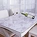 Produktbild PVC-Kunststoff Transparent Matt Weichem Glas Kristall Platte Tischset Tischauflage Transparent Tischdecke Tischset Tischset (Muster : 15, Größe : 70x140cm(28x55inch))