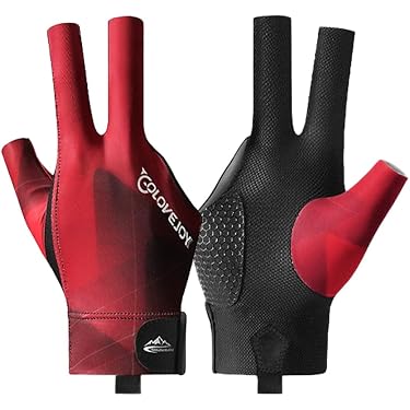 BESPORTBLE Biljart Scheidsrechter Handschoenen - 1 Paar Ademend Wit Polyester Voor Snooker En Pool