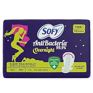 Sofy Body Fit Overnight XXL (20 Pads) (Pack of 1)