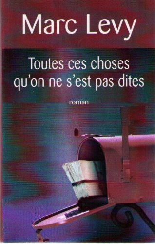 couverture de : Toutes ces choses qu'on ne s'est pas dites