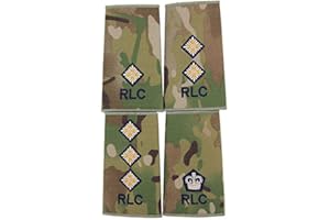 OFFICIAL ISSUE RLC Officers MTP Rank Slides CAPTAIN