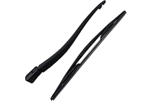 ATEC Germany 1x Set arrière contient : 1x bras d'essuie-glace, 1x balai d'essuie-glace, 1x capuchon, essuie-glace, COMPATIBLE AVEC - OPEL ASTRA G CC (T98)