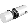 Shower Head Holders, Joyoldelf 19-25 MM Adjustable Shower Holder Bracket Replacement, Chrome Plated Shower Holders for Shower Head