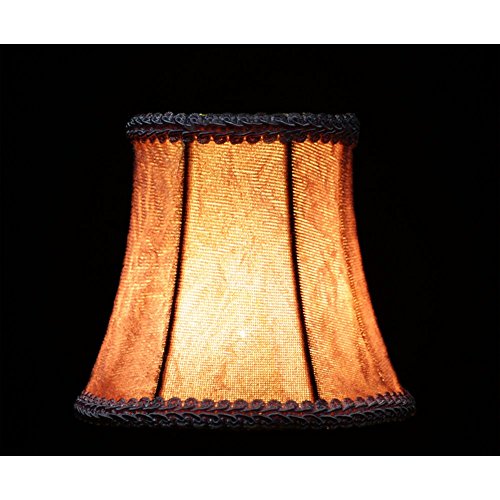 Eastlion Kreative Rot Handmade Lampenschirm für Wandleuchte , Kristallkerze Kronleuchter Lampen - 3