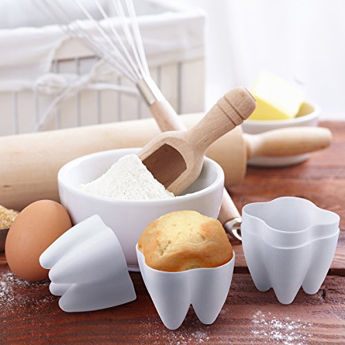 Muffinformen Zahn Sweet Tooth Cupcakes Form 4er-Set - 2