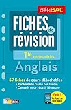 Anglais Tle toutes séries : Fiches de révision