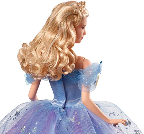 Imagen 5 de Disney Princesas Muñeca Cenicienta baile de princesas (Mattel CGT56), color azul