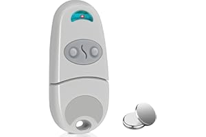 QUEVATI Telecomando Cancello, 433,92MHz Telecomando Cancello Universali, Telecomando Universale Cancello Compatibile con Top 432EV,2 Canali,1 PCS