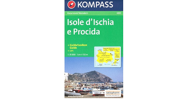 Amazon It Ischia E Procida 1 15 000 Carta Escursionistica Kompass N 680 Kompassmaps Libri