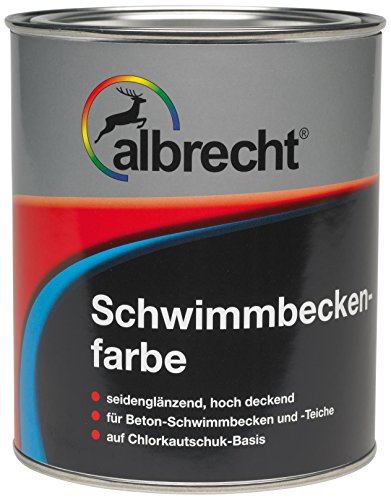 Albrecht Schwimmbeckenfarbe 0118 750 ml, seegrün, 3400707315000200750