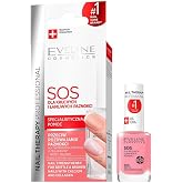 Eveline Cosmetics SOS Special Aid Kalsiyum ve Vitamin İ&ccedil;eren Tırnak G&uuml;&ccedil;lendirici Bakım, 12 ml