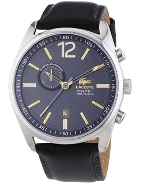 Lacoste Herren-Armbanduhr XL Austin Analog Quarz Leder 2010728