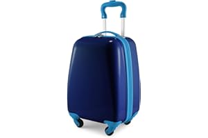 Hauptstadtkoffer - for Kids - Kindergepäck, Kinderkoffer, Hartschalenkoffer, Reise Trolley für Kinder, Handgepäck, 24 Liter, Dunkelblau