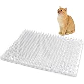 YITESHI Kediler i&ccedil;in 10 Paket Scat Mat, 13X16 in&ccedil; Evcil Hayvan Caydırıcı Sivri U&ccedil;lar, İ&ccedil; Mekan Dış Mekan İnsancıl Kedi Kovucu