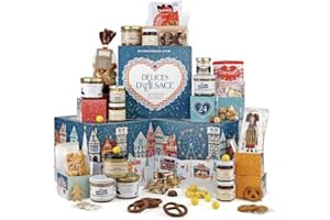 Calendrier de l'Avent Délices d'Alsace - 24 spécialités alsaciennes à découvrir - Calendrier de l'avent gourmand - Cadeau Noël BienManger.com
