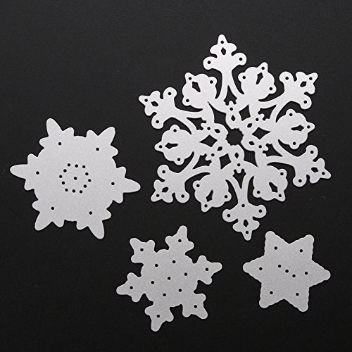 Demiawaking Stanzschablonen Metall Schneiden Schablonen für DIY Scrapbooking Album, Schneiden Schablonen Papier Karten Sammelalbum Dekor (06) - 8