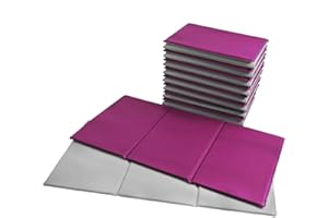 Plum/Grey Value Sleep Mattress PACK OF 10 Quality Waterproof Mat, Baby Mat Sleeping Mattresses, Kids Bed Baby Products, Sleeping/Changing Mats & Covers, Baby Essentials for Newborn by Sleeping Lionzzz