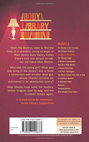 Book's Cover of The Body in the Library (Miss Marple)