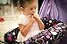 Bambella Shopping Trolley Cover / Shopping Cart Cover For Baby or Toddler, Cotton, Universal Size, Machine Washable - Purple Circles