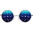 GloFX Limited Edition Specialty Diffraction Glasses – Rave Eyes Party Club 3D Trippy (Blue)