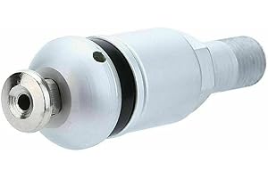 KYAOAYO Set di 4 valvole con sensore di pressione pneumatici con vite a T, sistema di controllo della pressione pneumatici di ricambio per TPMS BMW 3 5 6 Series X3 X5