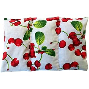 Wärme - und kältekissen gefüllt mit Kirschkernen 