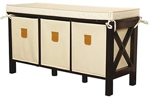 Phoenix Panca Con Contenitore Country Nero