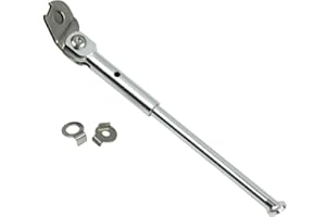 ACEOFFIX Silverock Alloy Bike Kickstand for Brompton 16" 349 Parking Stand Bicycle 3sixty Trifold Rear Axle Side Standaard Kick Stand