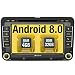 Produktbild Pumpkin Android 8.0 Autoradio Moniceiver für VW mit Navi Unterstützt Bluetooth DAB+ WLAN 4G Android Auto USB MicroSD CD DVD Aux Doppel Din 7 Zoll Bildschirm