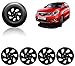 Auto Pearl-Premium Quality Car Full Black Wheel Cover Caps 14" Press Type Fitting For - Tata Bolt RS.1499.00