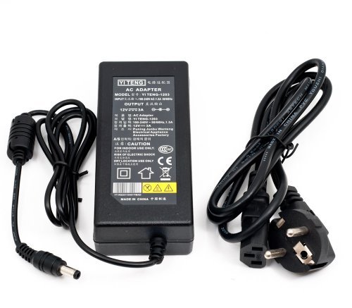 QUMOX 12V 3A 36W Trafo Netzadapter Netzstecker AC Adapter für 5050 3528 LED Strip RGB
