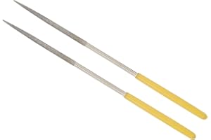 CoCud Diamantbelagd nålfil, | 3 mm skaft 140 mm längd | diamantslipverktyg för runda filer – (applikationer: för metall, glas