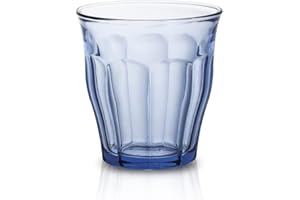 Duralex 1027BB06/6 Vasos Picardie Azul 25 cl, Pack de 6, Cristal