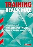STARK Training Realschule - Mathematik 9. Klasse Gruppe II/III - Bayern by