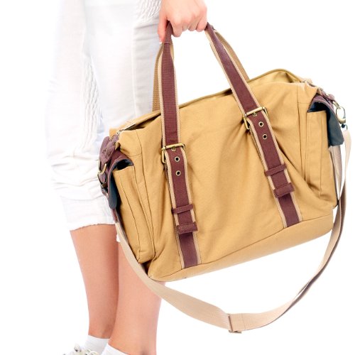 Xcase Canvas-Tasche mit Notebookfach 38 x 27 x 3 - 3